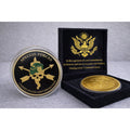 U.S Army Special Forces SF Motivated Dedicated Lethal Coin Archivement Arward
