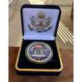 Department of Energy (DOE) Challenge Coin With Blue Velvet Case. Fast Shipping!