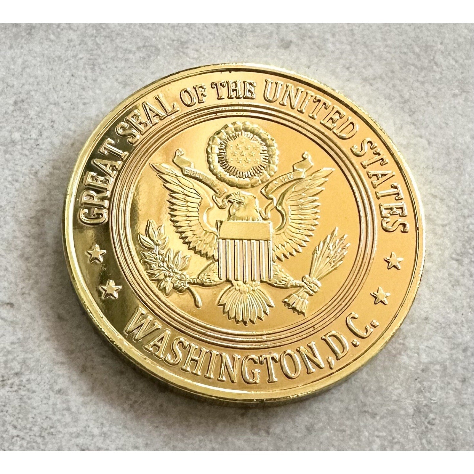 United States Air Force SECURITY FORCES Challenge Coin w/ Achievement Award