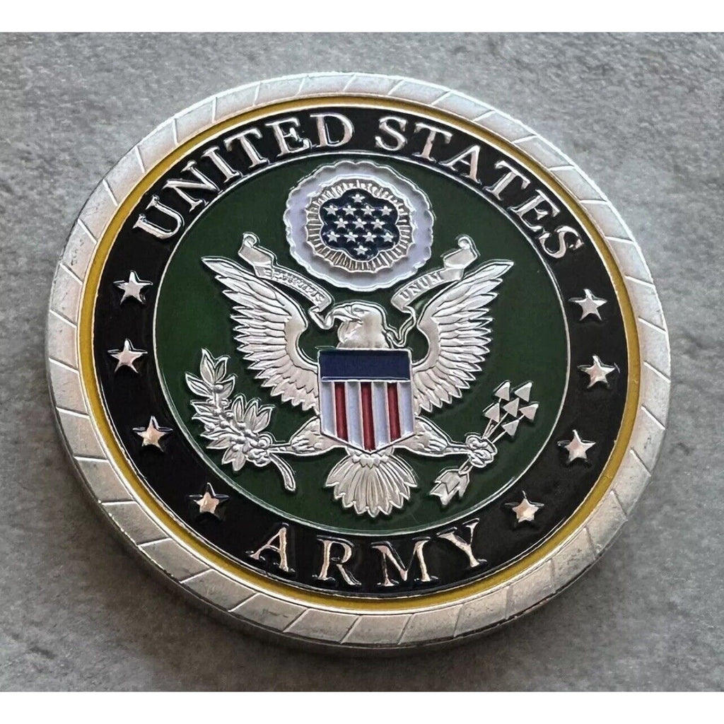 2pcs Army Rank Captain O-3 And COLONEL ARMY MITALY CHALLENGE COIN