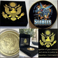 US Navy Seabees Challenge Coin "Constuimus Batuimimus" We Build-We Fight USA