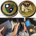 US Army Rangers Special Operation With Credential coin holder wallet