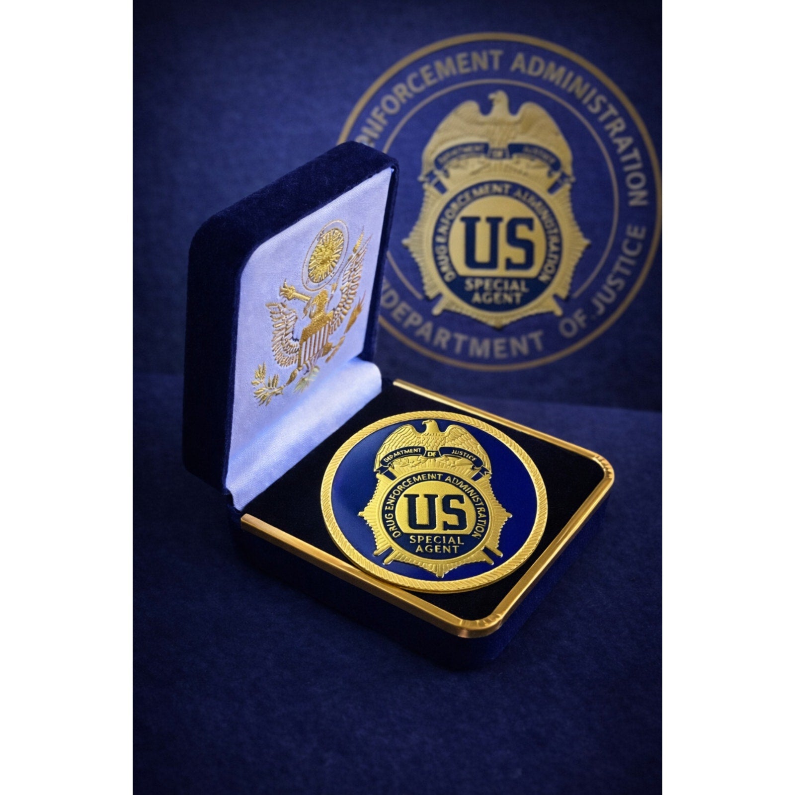 U.S. Drug Enforcement Administration Challenge Coin ·IN STOCK· ·FAST SHIPPING·