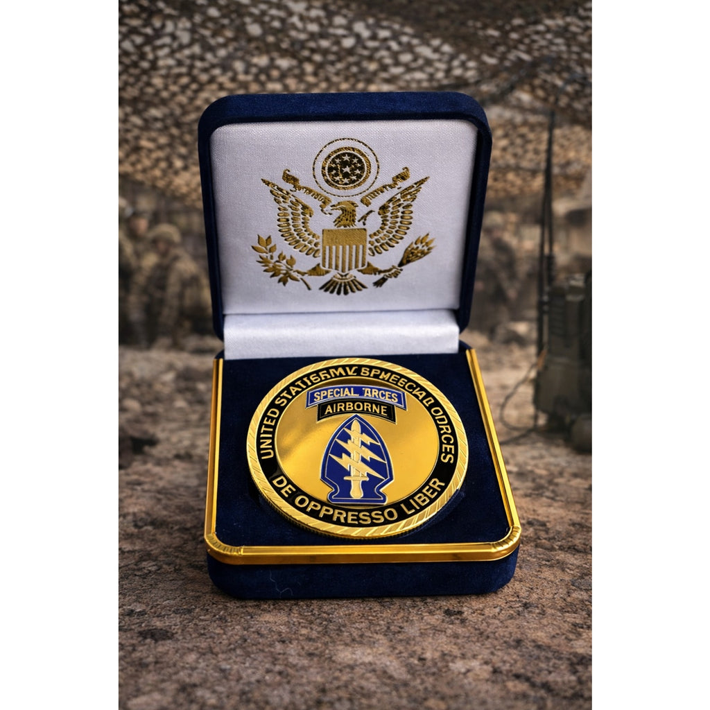 U.S. Army Special Forces Airborne Challenge Coin ·FAST SHIPPING· ·NEW·