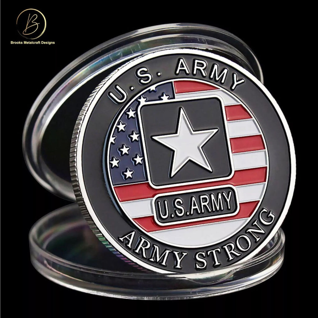 Army 173rd Airborne Brigade Unit Challenge Coin