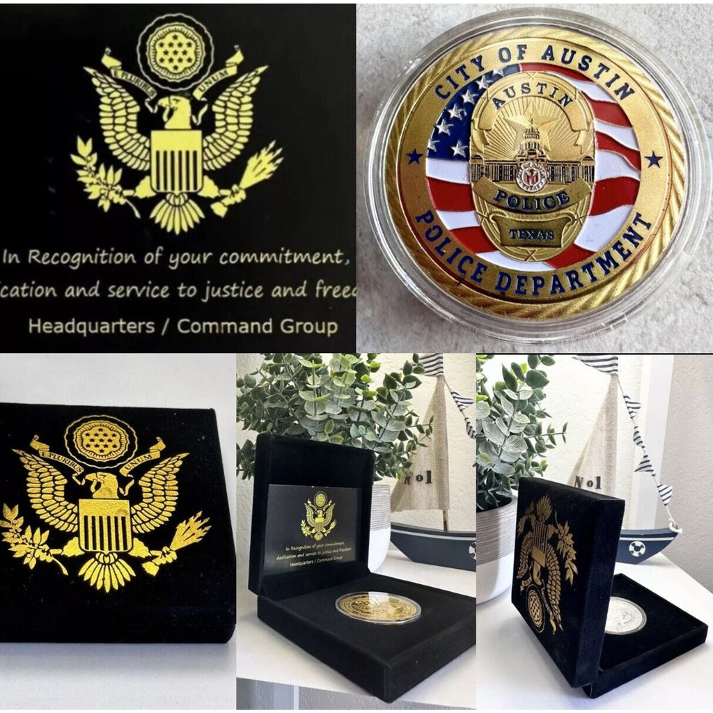 City Of Austin Police Office Dept Challenge Coin