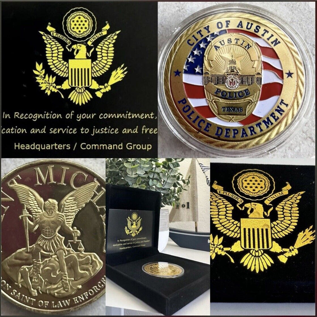 City Of Austin Police Dept Challenge Coin USA