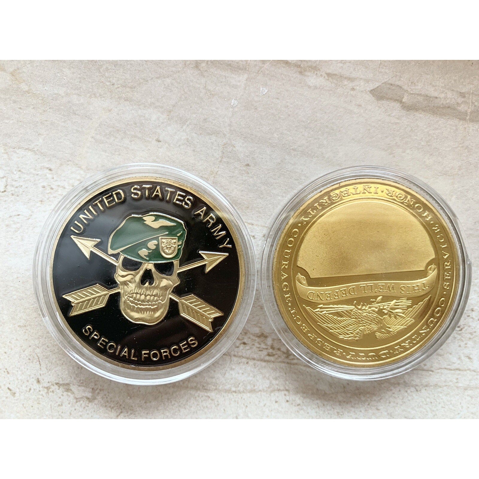 United States ARMY SF Challenge Coin