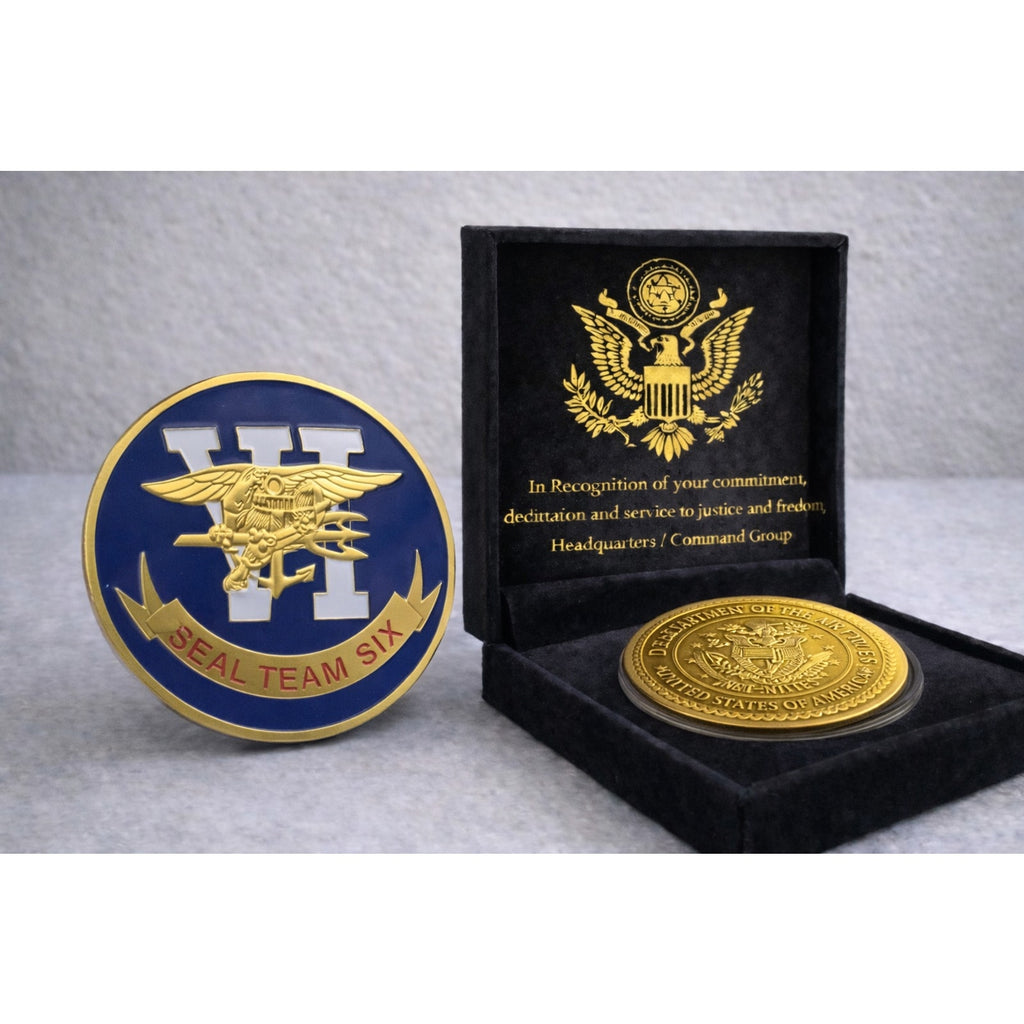 Navy Seal Team Six 6 MISSION ACCOMPLISHED !!! w/ Achievement Award