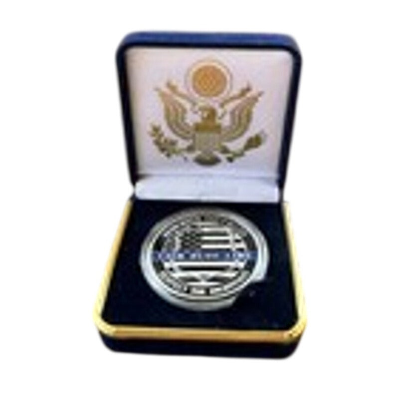 Department of Energy (DOE) Challenge Coin With Blue Velvet Case. Fast Shipping!