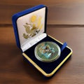 Department of Energy (DOE) Challenge Coin With Blue Velvet Case. Fast Shipping!