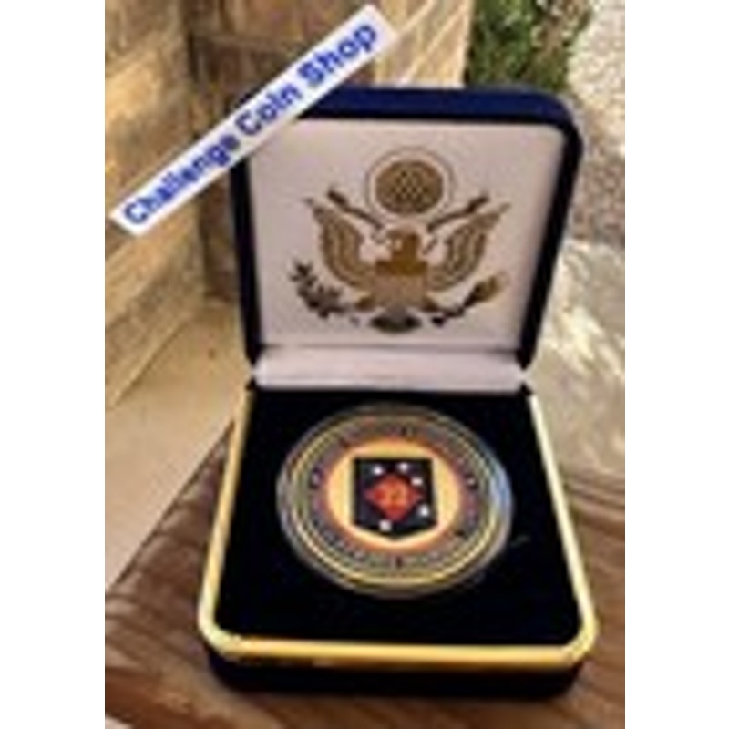 Department of Energy (DOE) Challenge Coin With Blue Velvet Case. Fast Shipping!