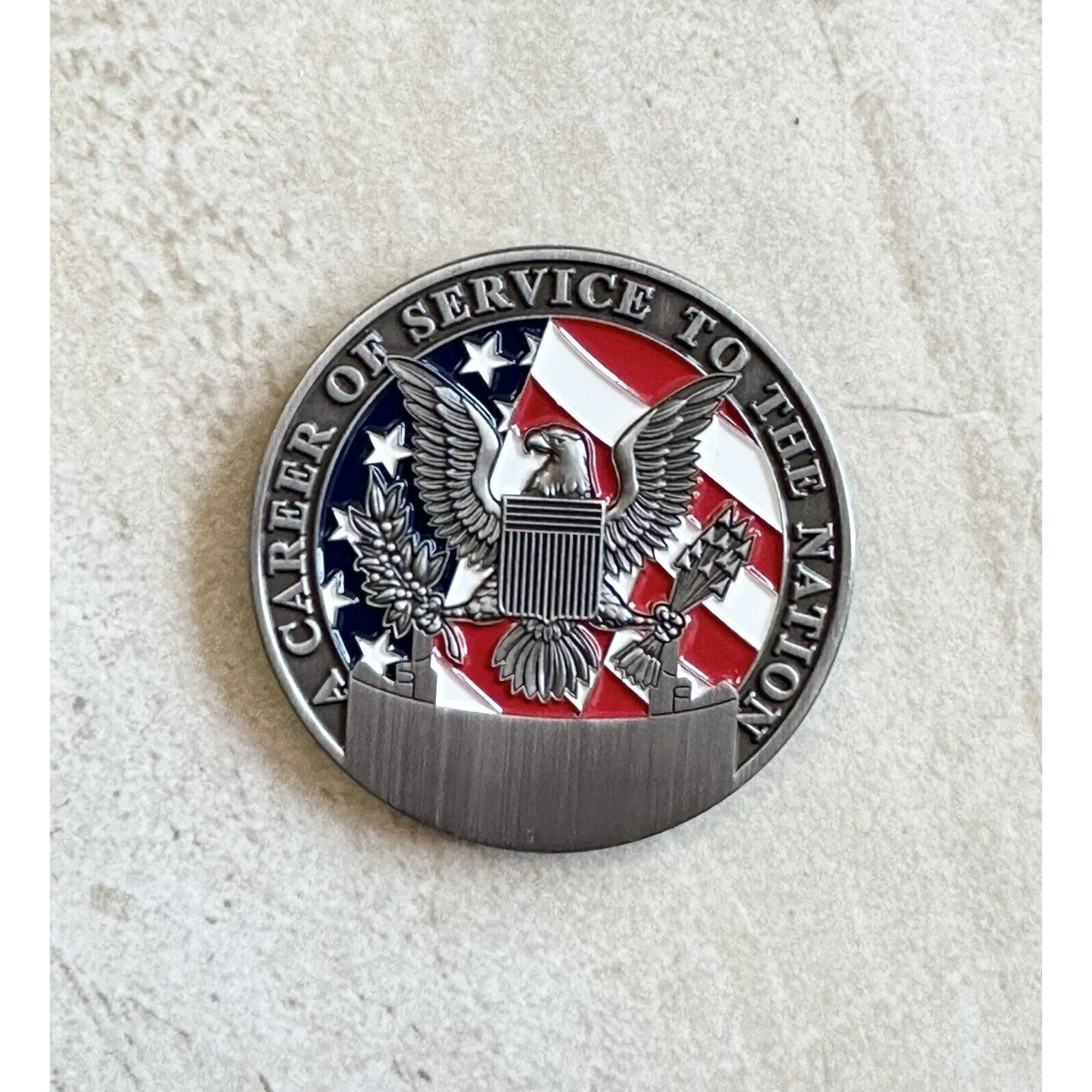 US Air Force USAF Retired Challenge Coin. New Fast Shipping. 45mm USAF