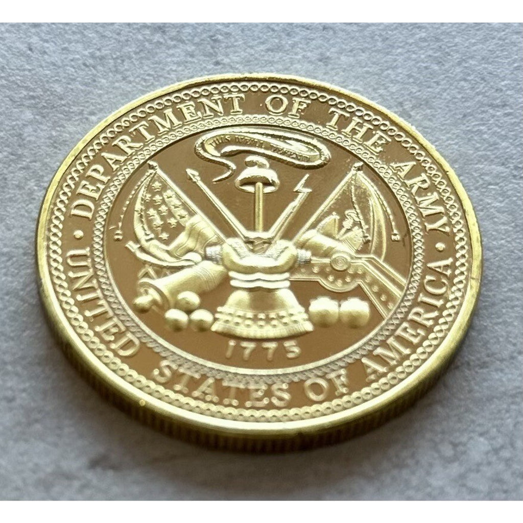 Special Ops JCU Joint Communications Unit Coin US Army W/ Retirement Award