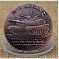 M-1 Abrams Main Battle Tank / US Army Military Challenge Coin