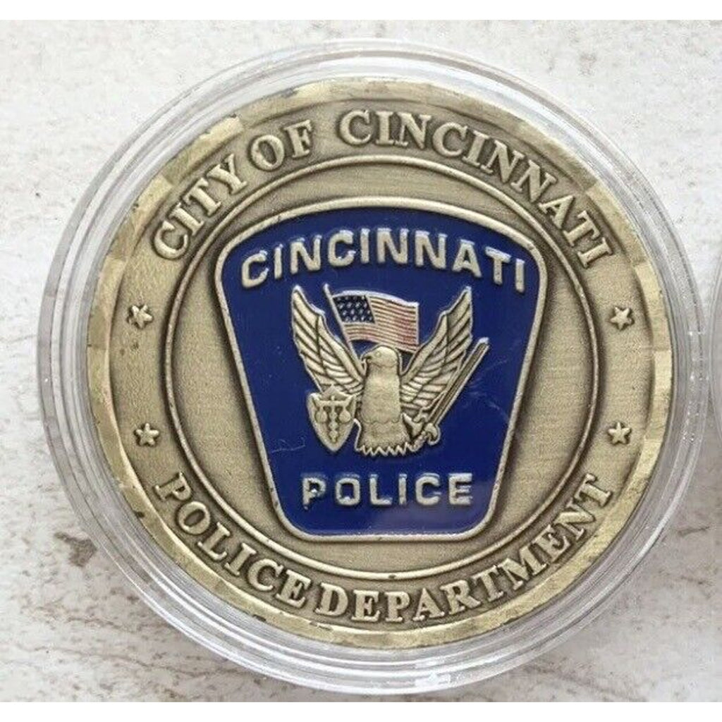 CHALLENGE COIN CITY OF CINCINNATI POLICE DEPARTMENT -USA