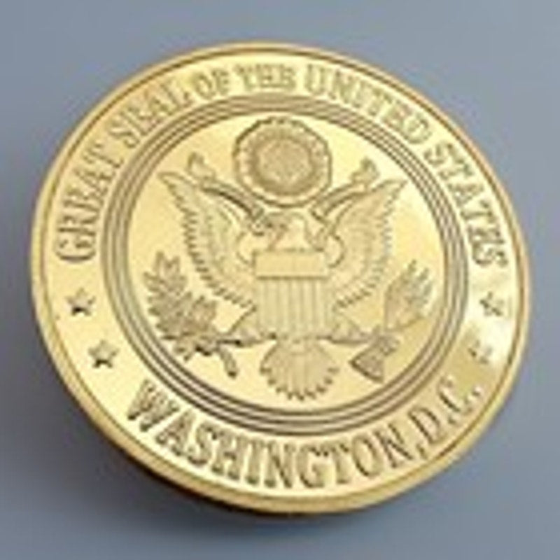Department of Energy (DOE) Challenge Coin With Blue Velvet Case. Fast Shipping!