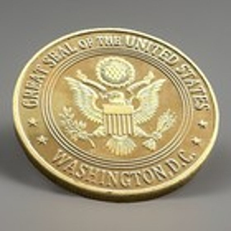 Department of Energy (DOE) Challenge Coin With Blue Velvet Case. Fast Shipping!