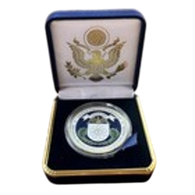 Department of Energy (DOE) Challenge Coin With Blue Velvet Case. Fast Shipping!