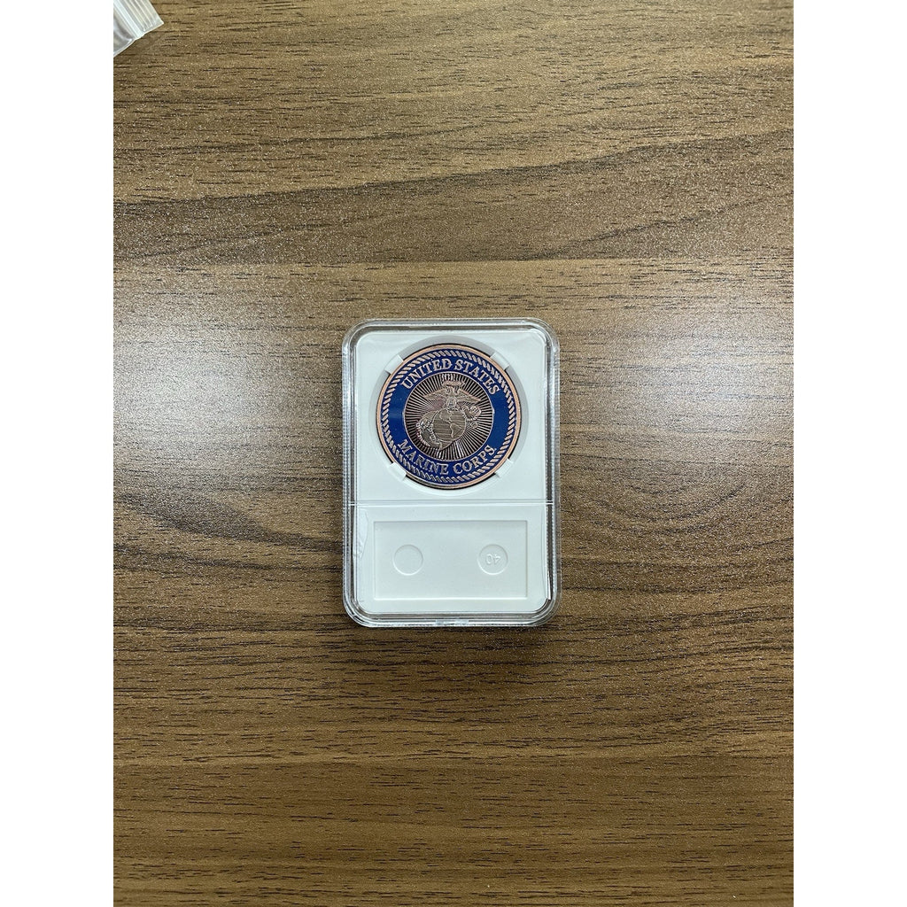 MILITARY POLICE USMC MP Coin Copper US Marine Corps NCO