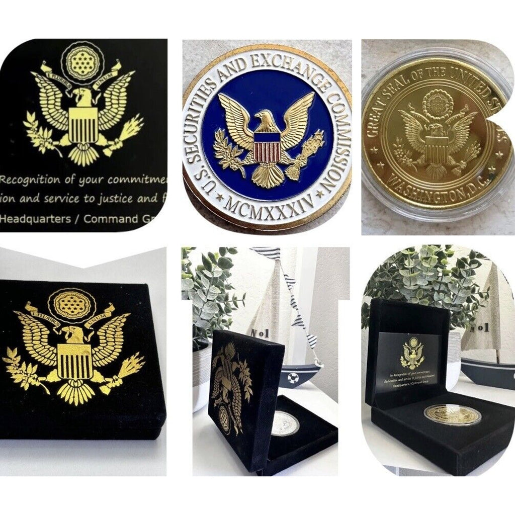SEC-UNITED STATES SECURITIES AND EXCHANGE COMMISSION-Challenge Coin USA