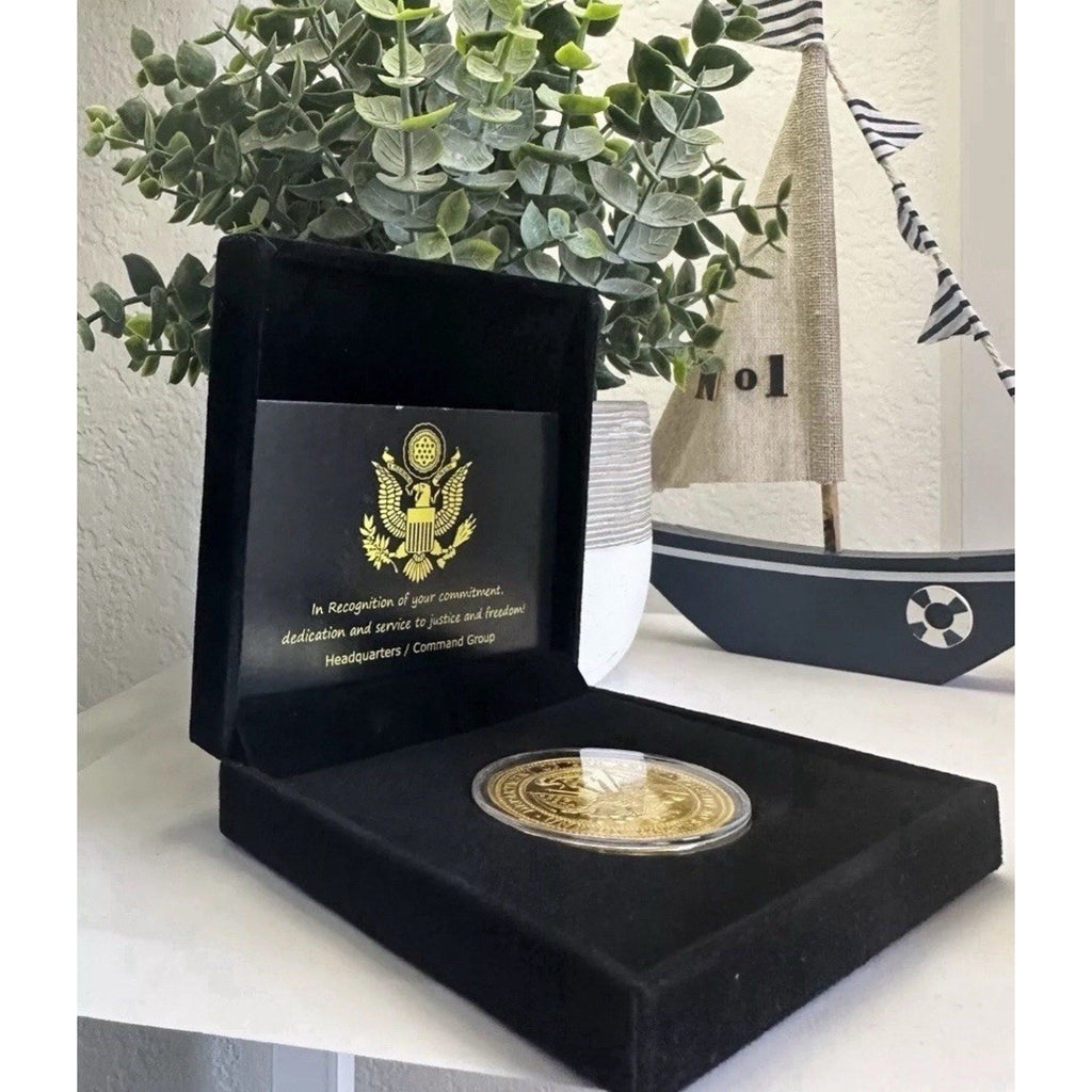 ATF Official Challenge Coin US Government Agency With Retirement Award