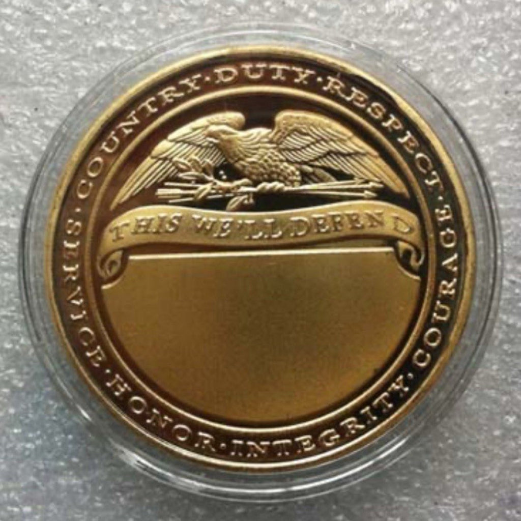 2pcs Army Rank 2LT 2nd O-2 And Special Forces Green Beret Coin