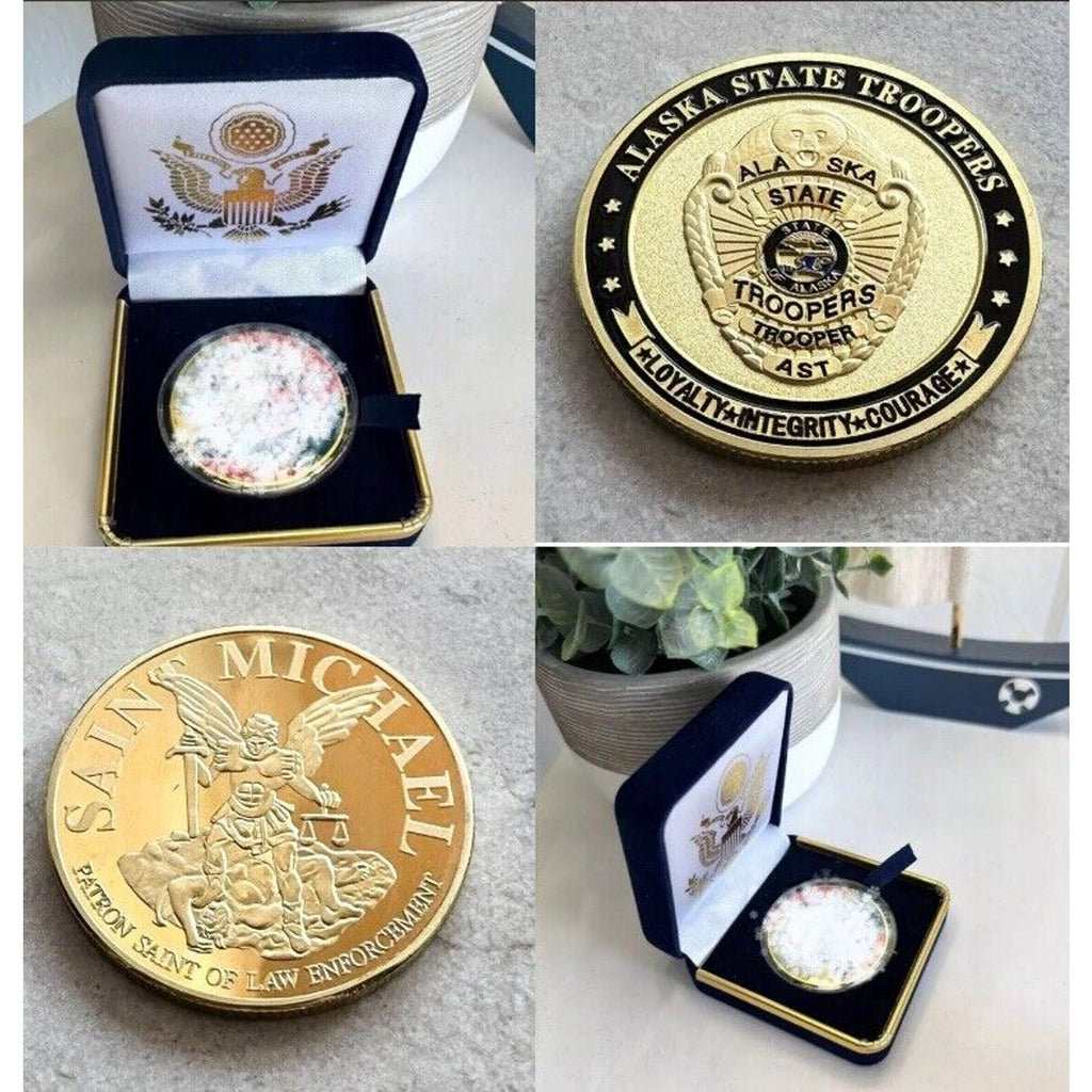 ALASKA STATE TROOPERS Presidential Gift Box Coin