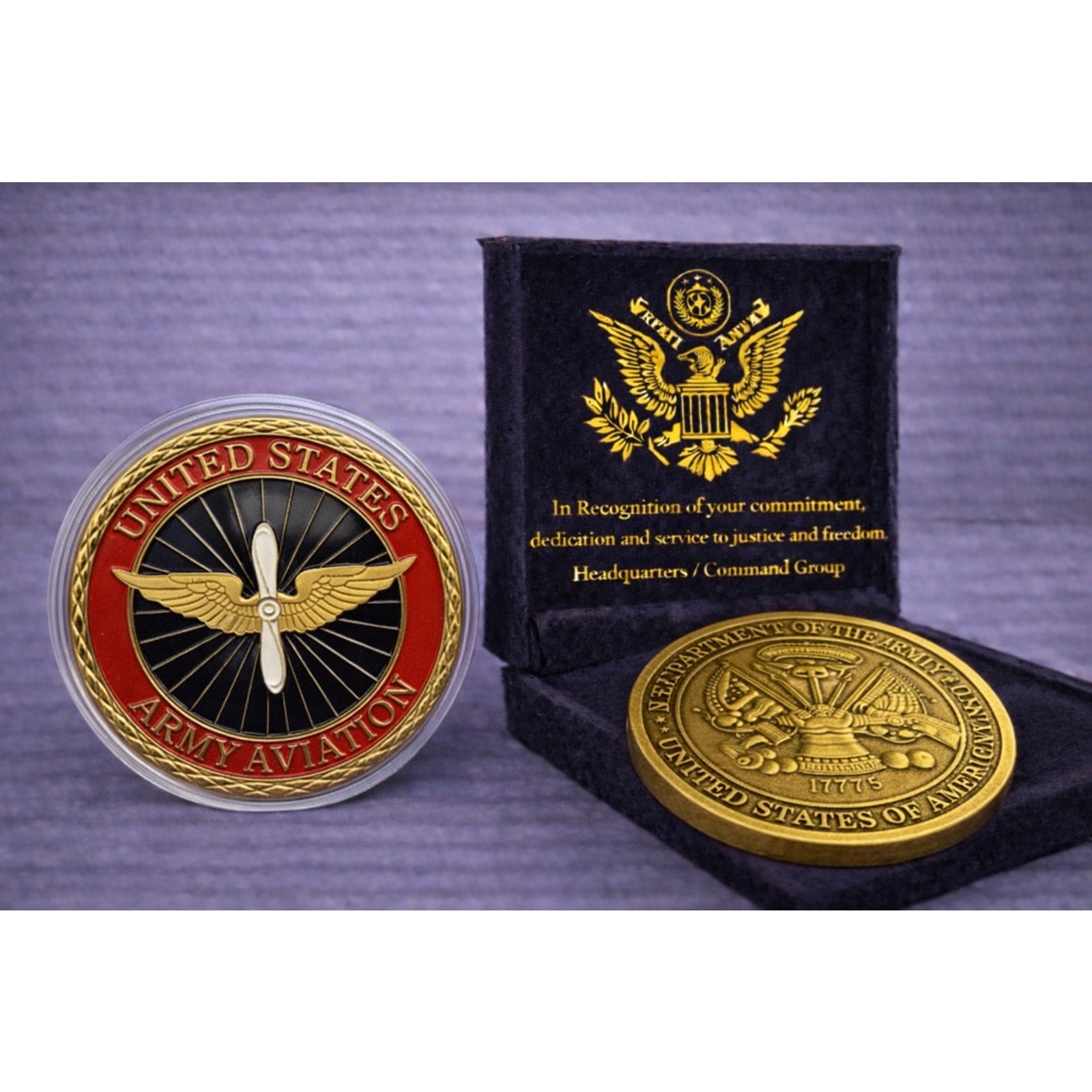 U.S. United States Army | Army Aviation | Gold Plated