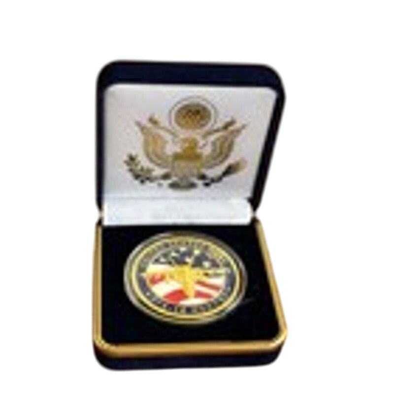 Department of Energy (DOE) Challenge Coin With Blue Velvet Case. Fast Shipping!