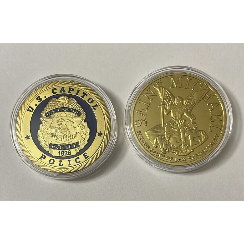 UNITED STATES US CAPITOL POLICEo Officer Challenge Coin