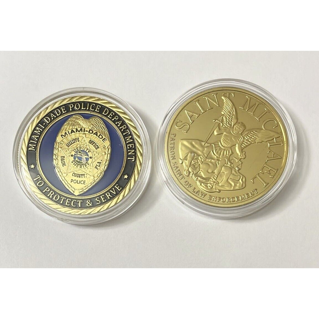 MIAMI-DADE Police Office Dept. Challenge Coin