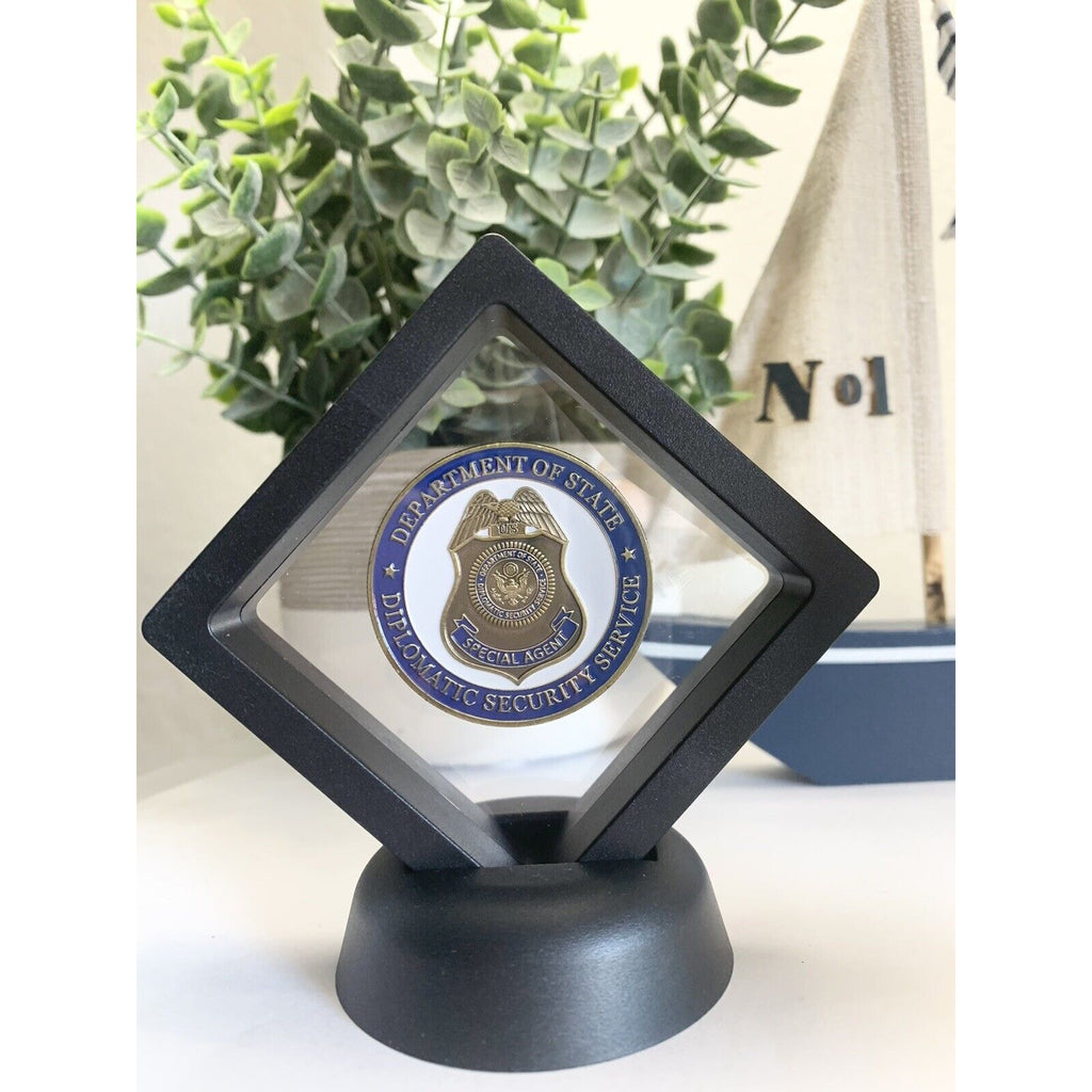 DEPARTMENT OF STATE-US Diplomatic Security Service Bronze Plated-Challenge Coin