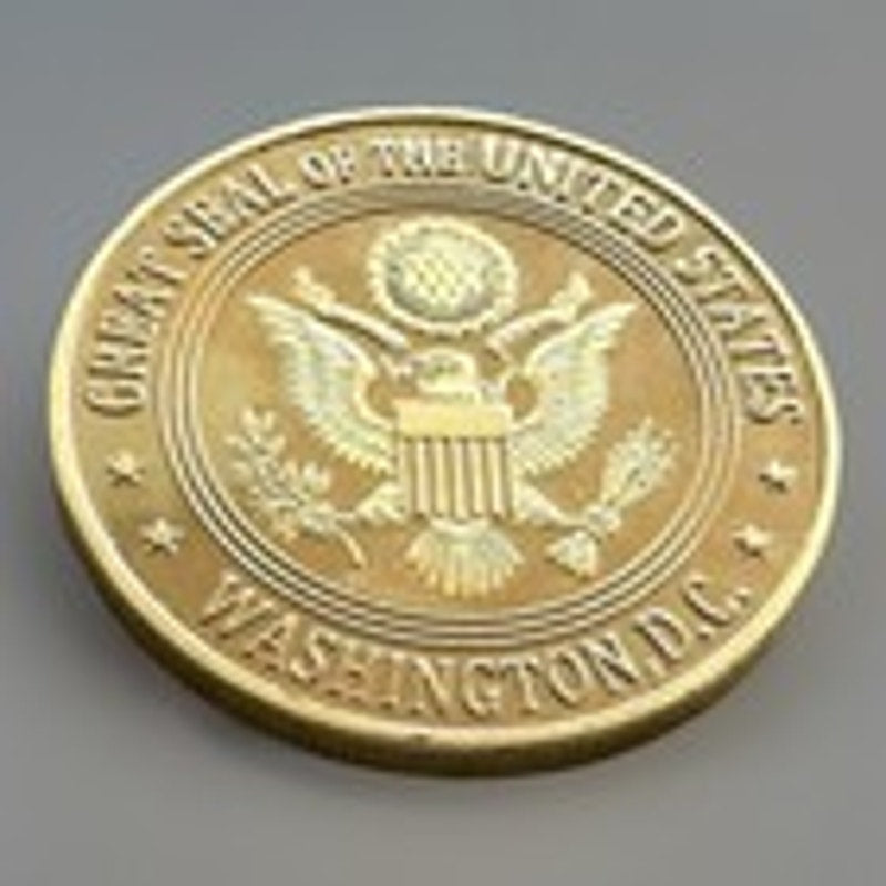 Department of Energy (DOE) Challenge Coin With Blue Velvet Case. Fast Shipping!
