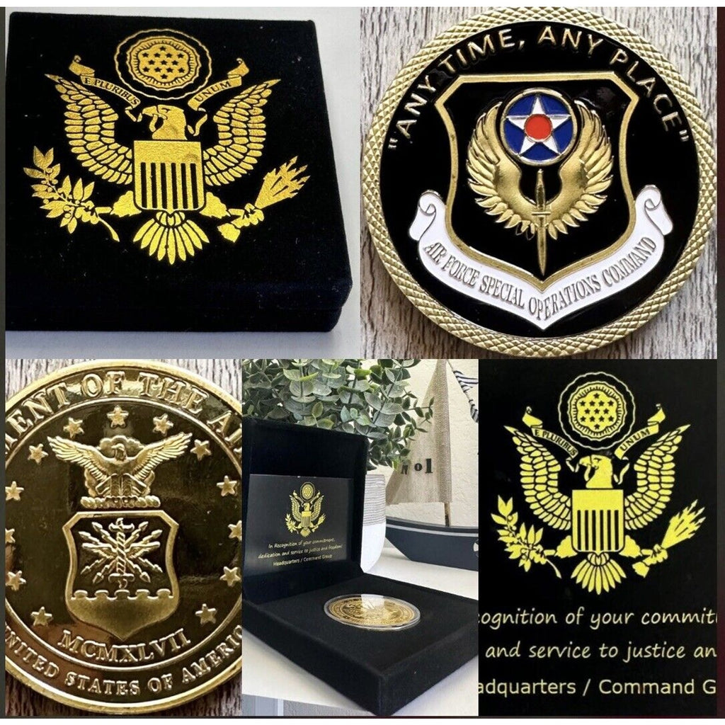 AIR FORCE SPECIAL OPERATIONS COMMAND Challenge Coin USA F