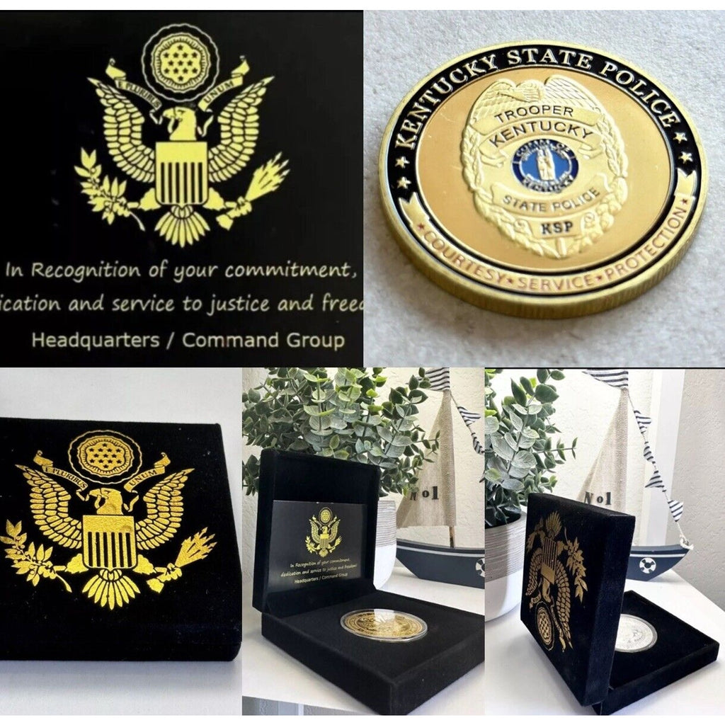 KENTUCKY STATE POLICE Officer Department Challenge Coin