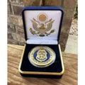 Department of Energy (DOE) Challenge Coin With Blue Velvet Case. Fast Shipping!