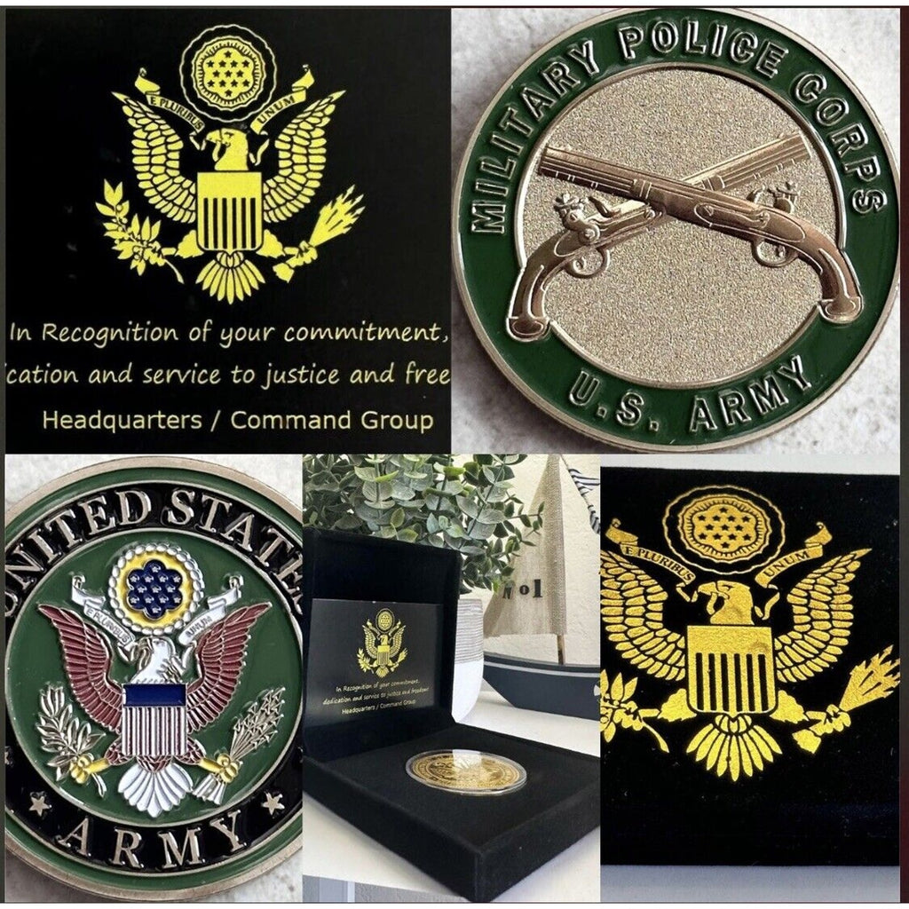 NEW U.S. Army Military Police Corps Challenge Coin. USA seller USA amy