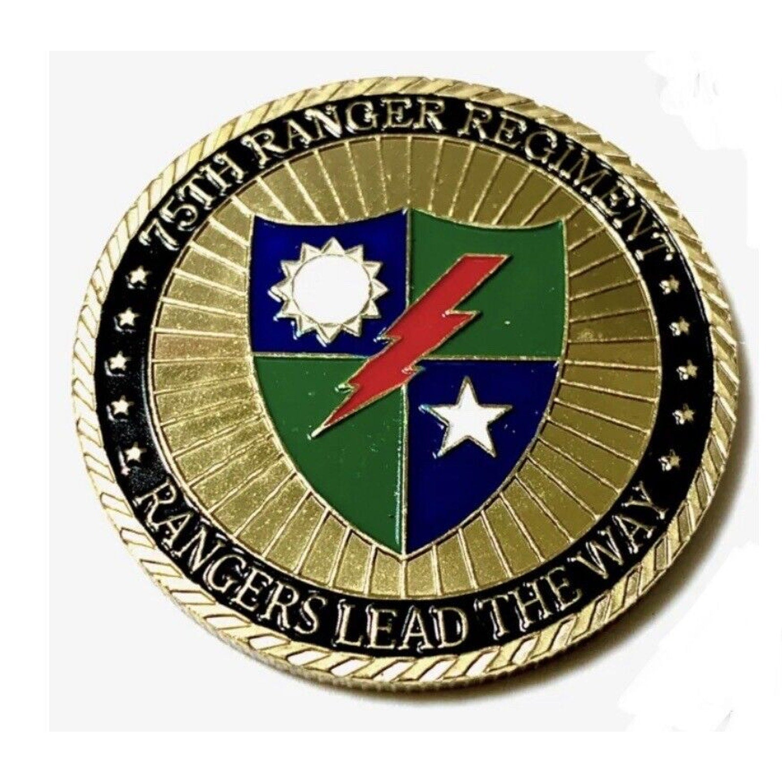 US Army Rangers Special Operation With Credential coin holder wallet