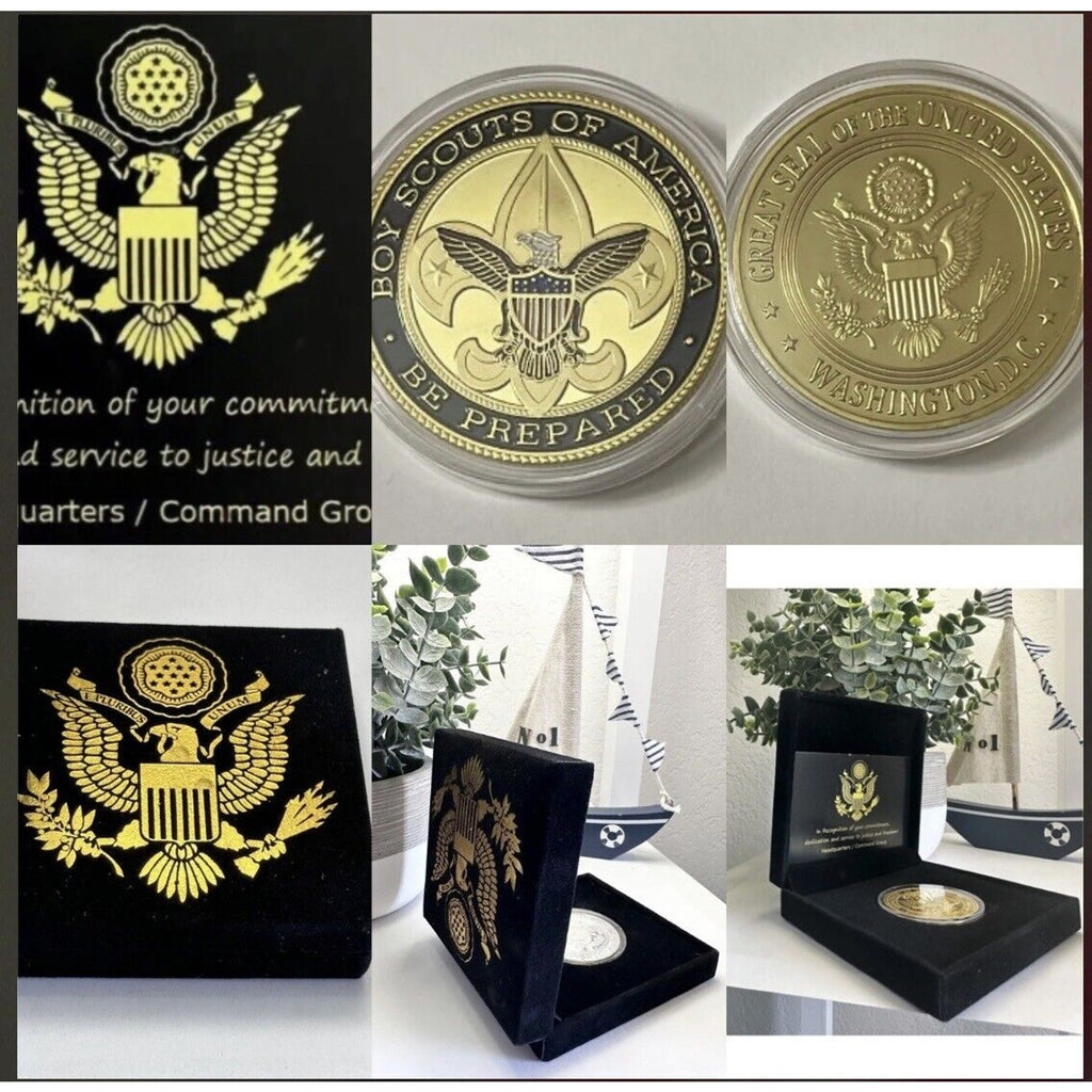 BOY SCOUTS OF AMERICA Challenge Coin USA