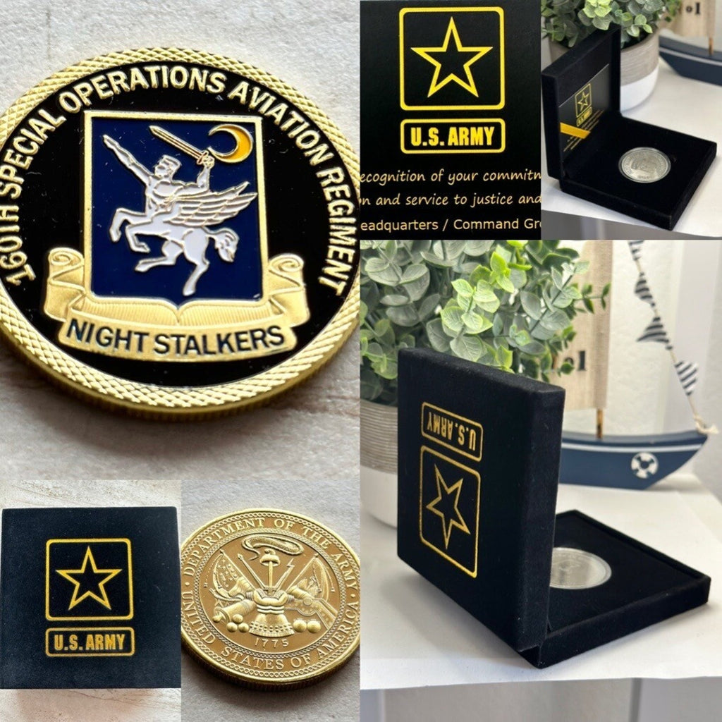 160th Special Operations Aviation RGT US Army SOAR Night Stalkers USA Coin
