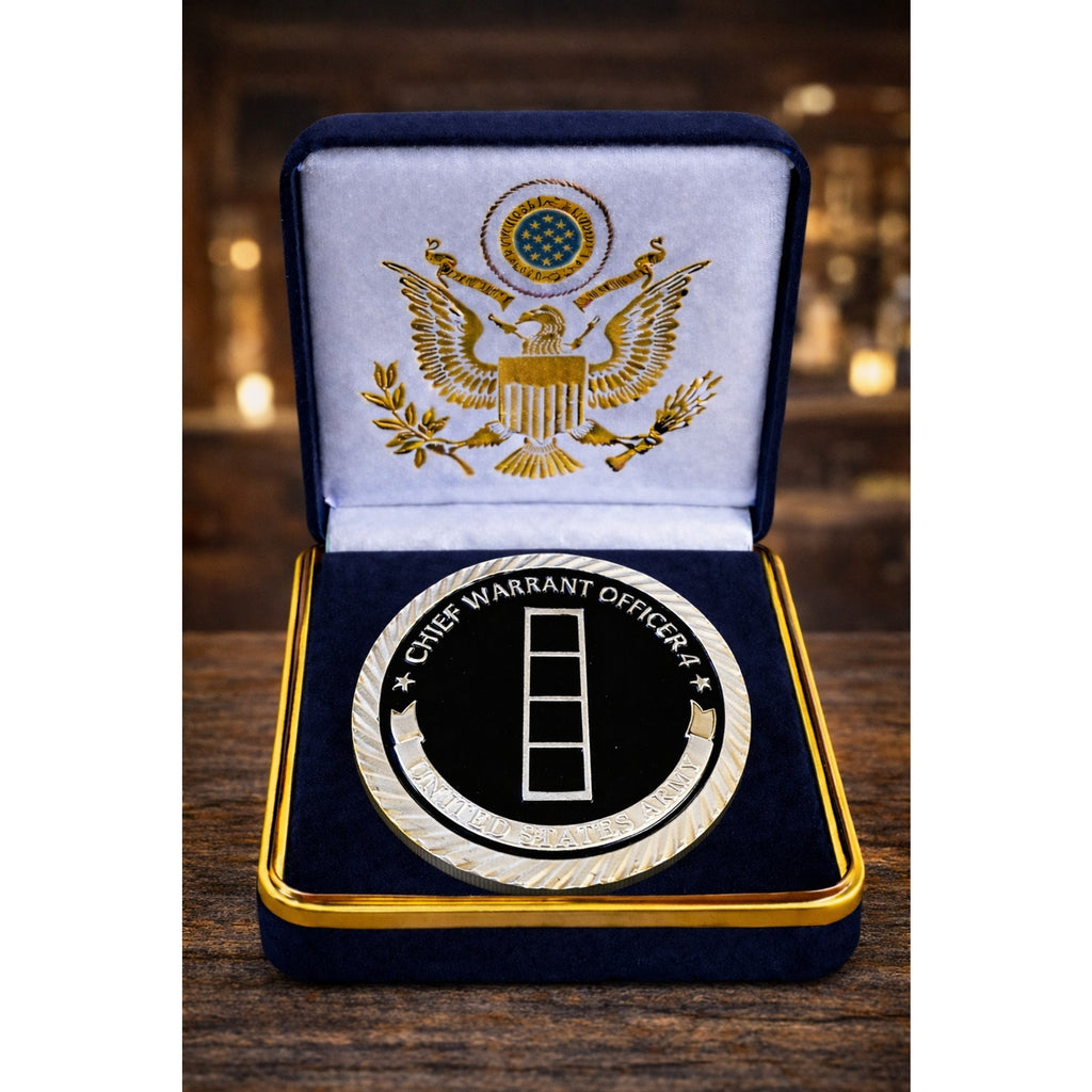U S ARMY CHIEF WARRANT OFFICER 4 CHALLENGE COIN ·FAST SHIPPING· ·NEW·