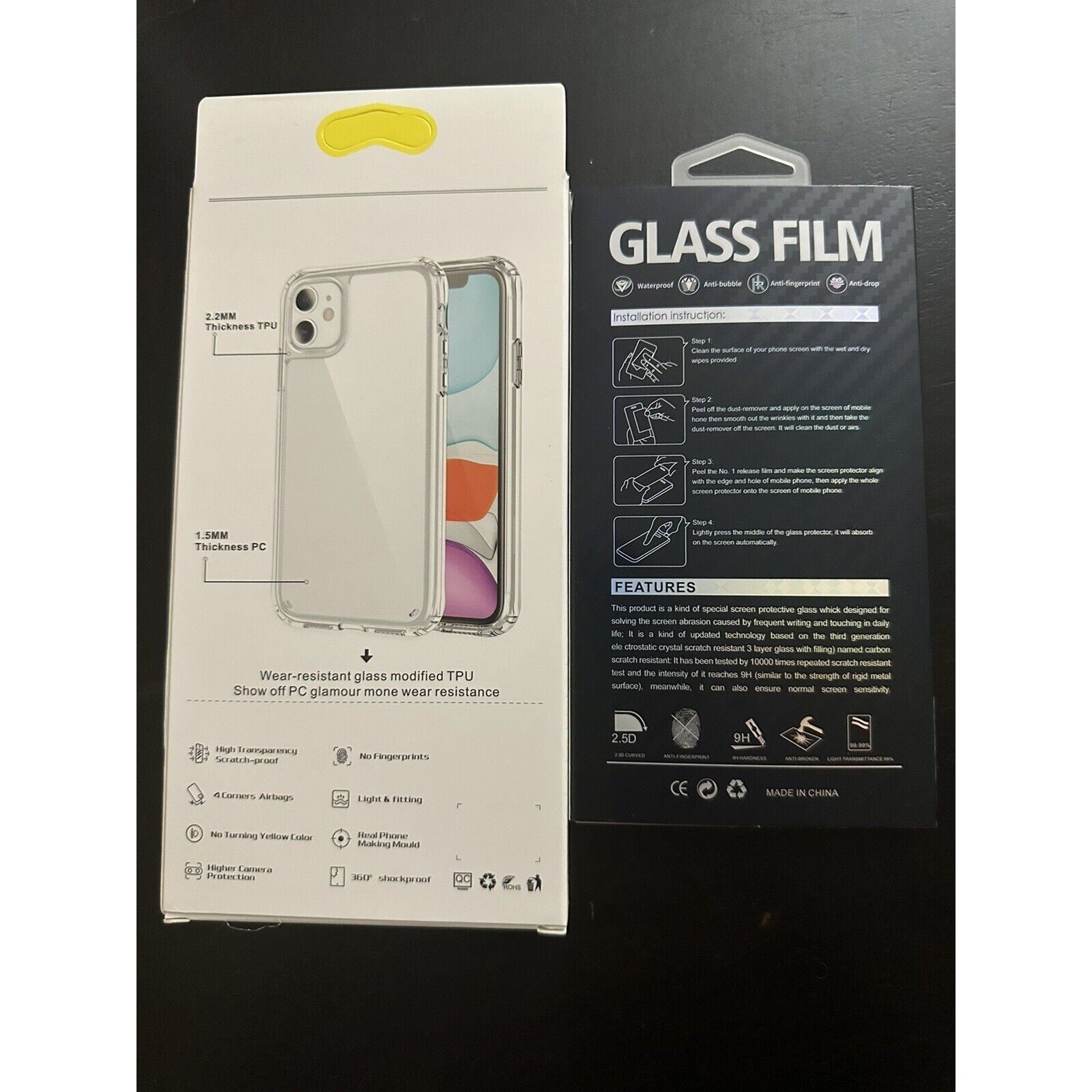Shockproof Case And Premium Super Screen Protector for iPhone 12 Pro Max