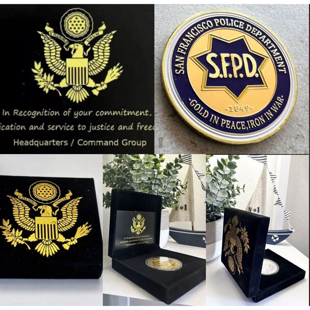 SAN FRANCISCO Police Officer Dept. Challenge Coin