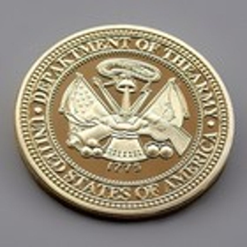 Fort Hood - 1st Calvary Division Challenge Coin Keychain US Army
