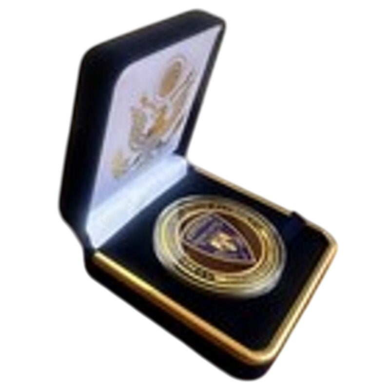 Department of Energy (DOE) Challenge Coin With Blue Velvet Case. Fast Shipping!