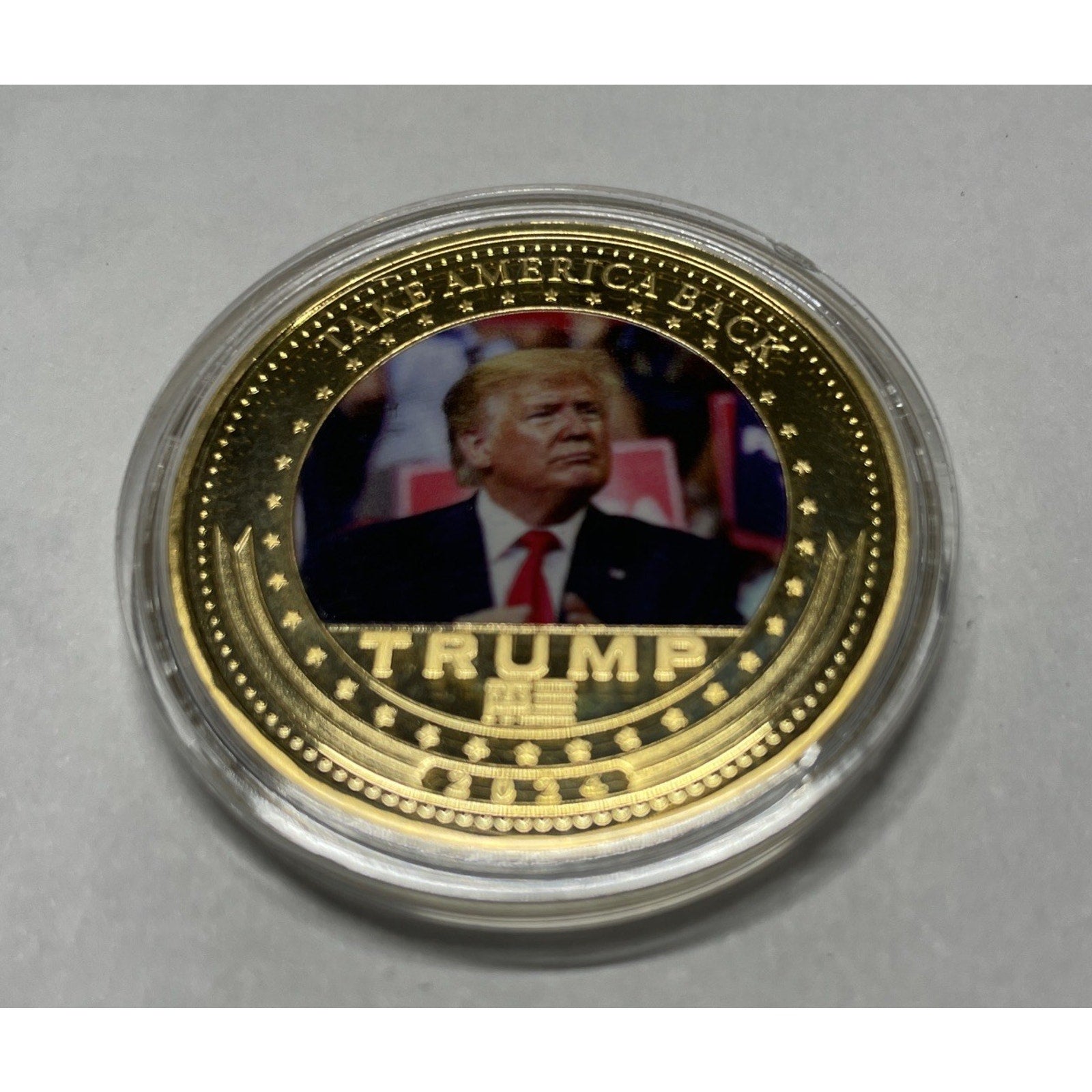 24k Gold Coin Donald Trump