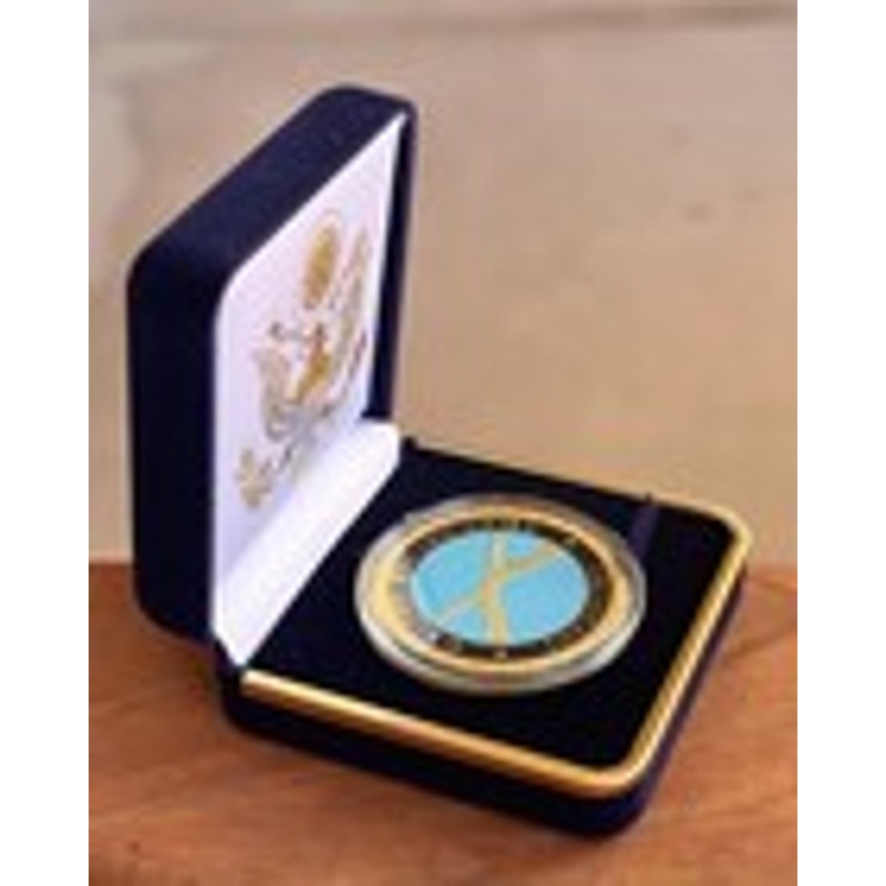 Department of Energy (DOE) Challenge Coin With Blue Velvet Case. Fast Shipping!