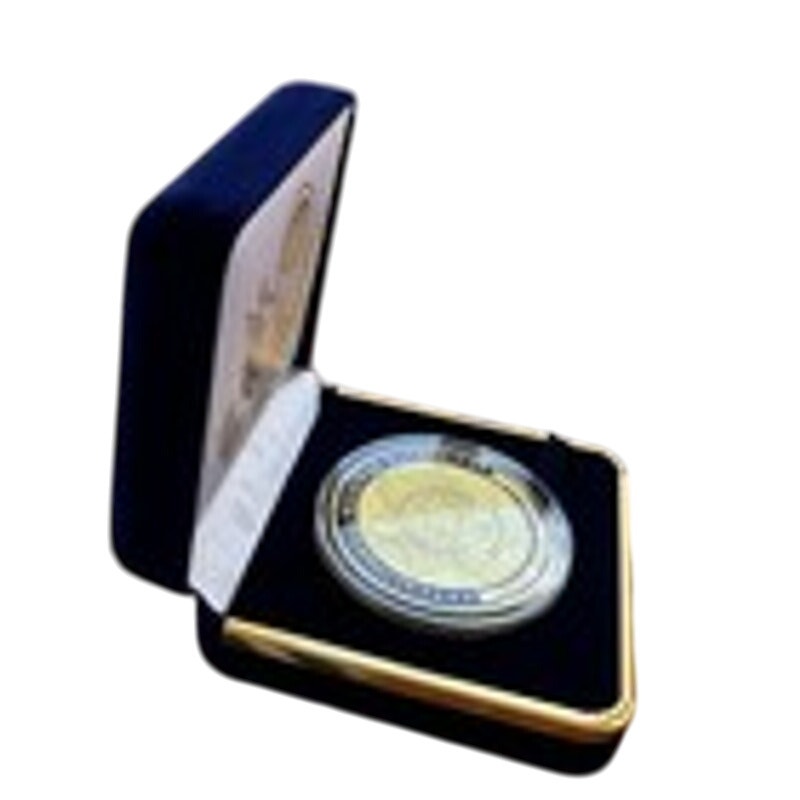 Department of Energy (DOE) Challenge Coin With Blue Velvet Case. Fast Shipping!