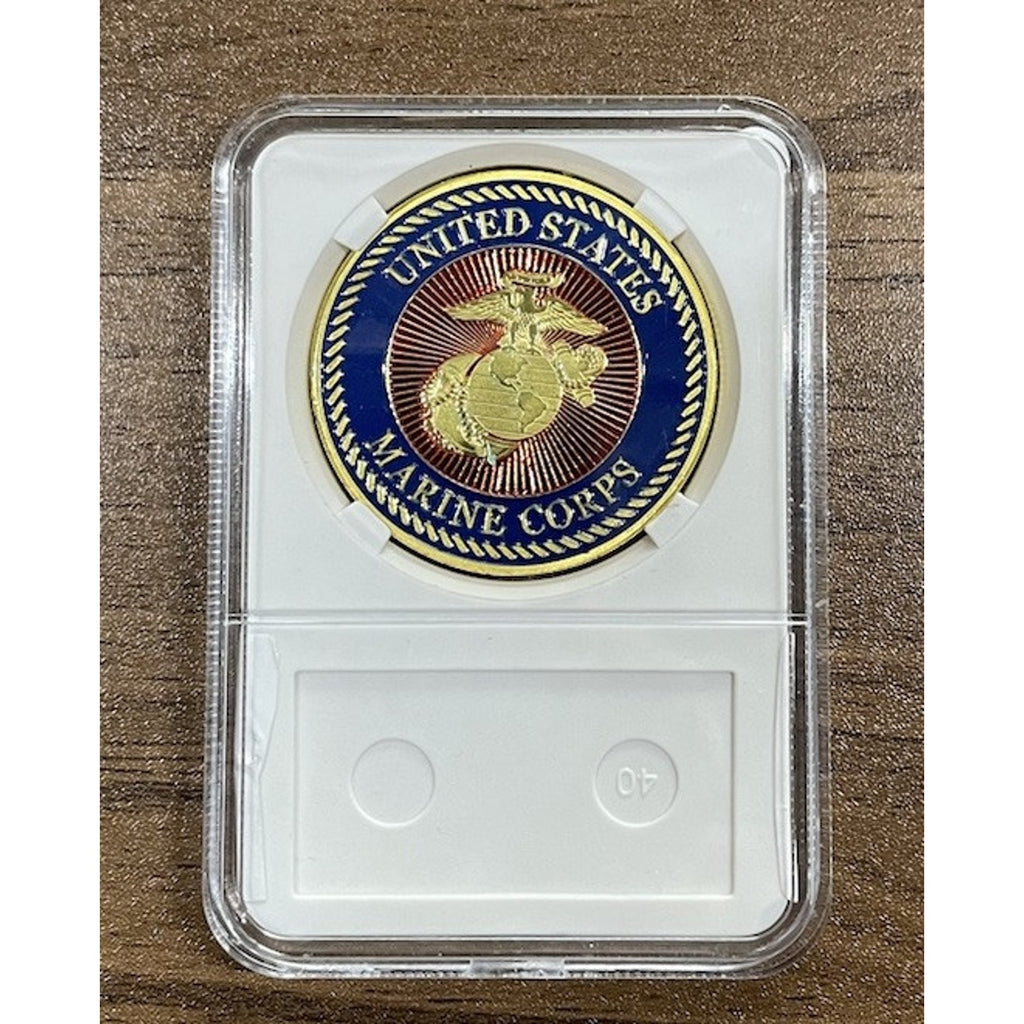 MILITARY POLICE FUSMC Coin US Marine Corps NCO Official LIC 23125